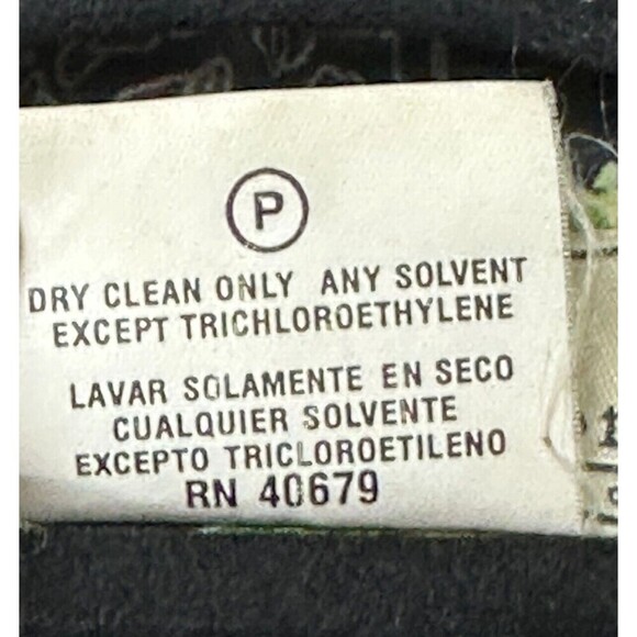 2/$30 Silk Collection Vintage 100% Silk Blazer Jacket Size 6 Artsy Hawaiian Boho - Picture 9 of 10